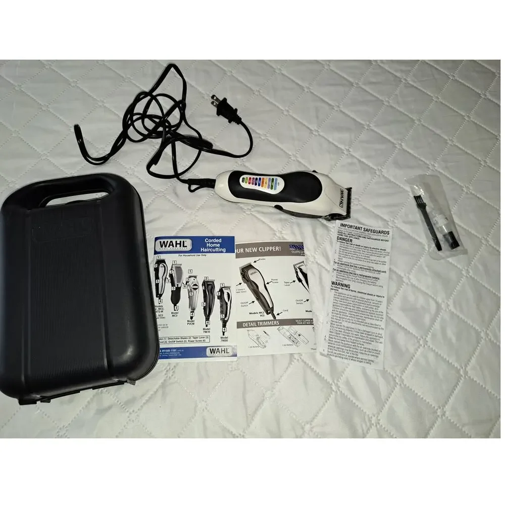 Wahl Color Pro Plus Corded Electric Hair Clipper Set